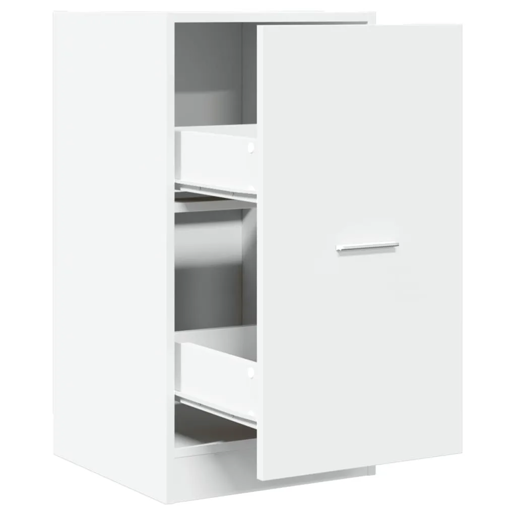 SYFAX™ Armadietto da Farmacia Bianco 40x41x77,5 cm in Truciolato