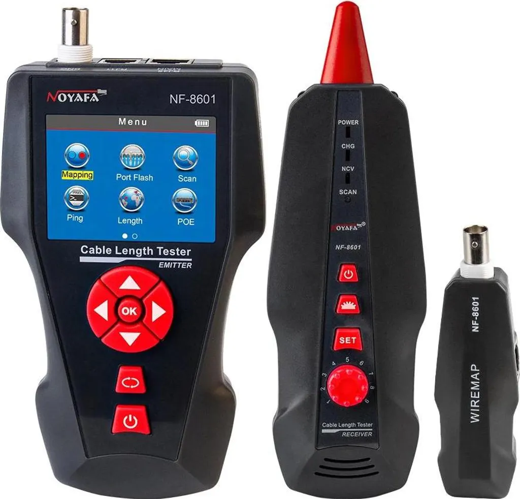 Solution de test réseau NF-8601 pour installation et maintenance