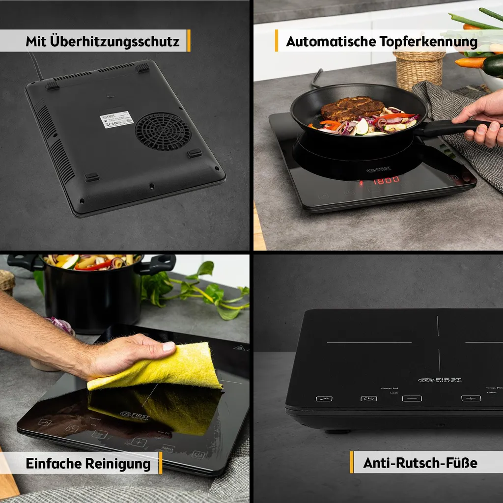 Plaque de Cuisson Portable Induction pour Camping et Petits Espaces