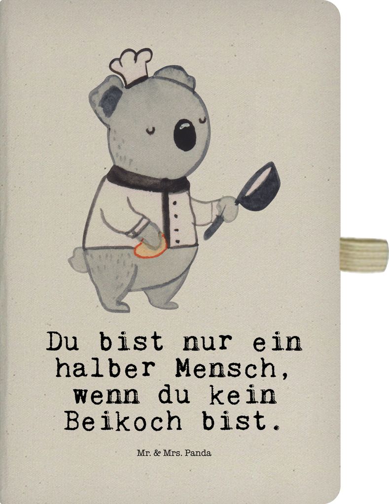 Mr. & Mrs. Panda Journal Beikoch Herz - Transparent - Produktbild 