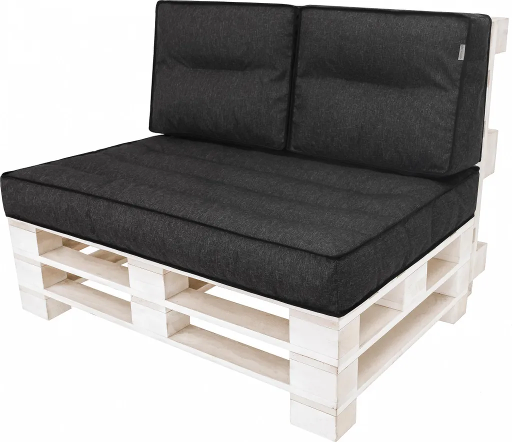Coussin de palette 120x80 cm et 2 dossiers 60x40 cm - PillowPrim Set