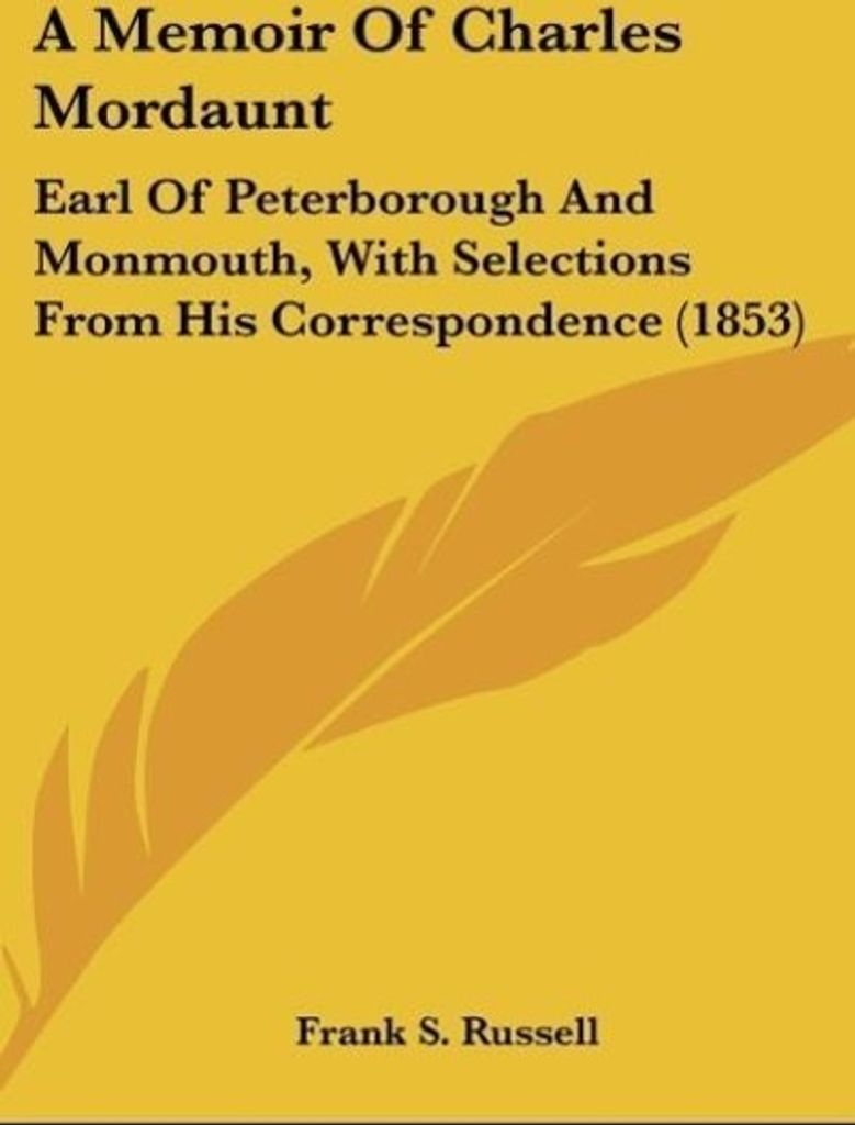 A Memoir Of Charles Mordaunt