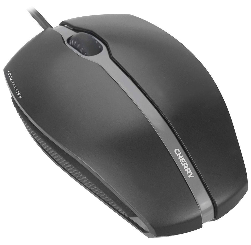 CHERRY GENTIX SILENT , noir USB, 3 touches, surfaces Image du produit 