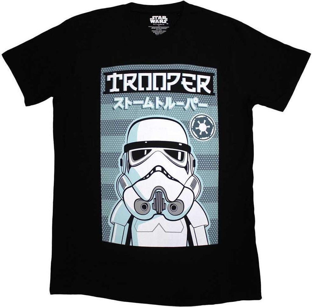 Star Wars - T-Shirt für Herren/Damen Uni RO11071 (S) (Schwarz)