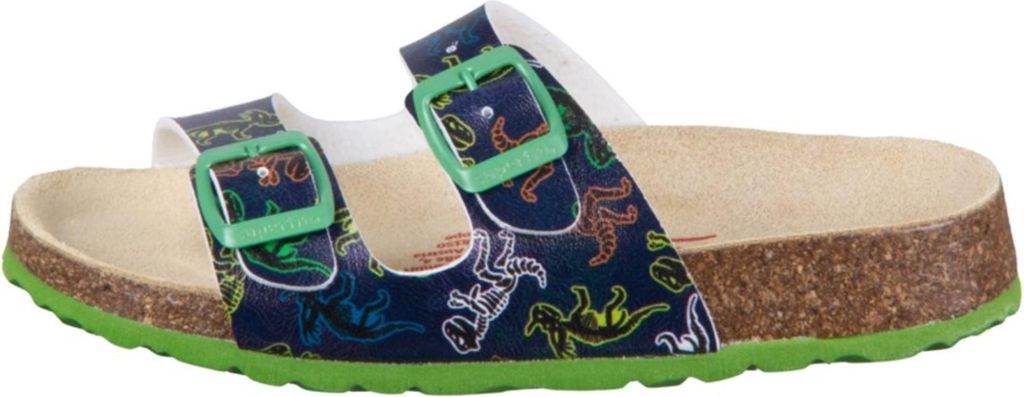 Fussbettpantoffel blau/mehrfarbig (8150) 27