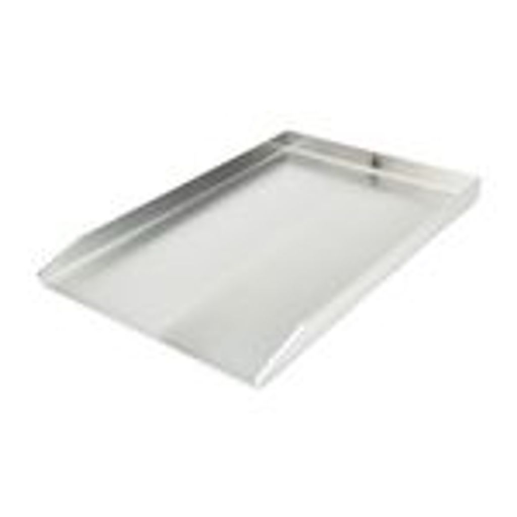Edelstahl Grillplatte | Plancha 45x34cm - passend für Weber Obrázok produktu 