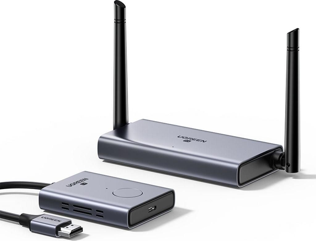 UGREEN Wireless HDMI Extender Sender und Empfänger - Grau Produktbild 