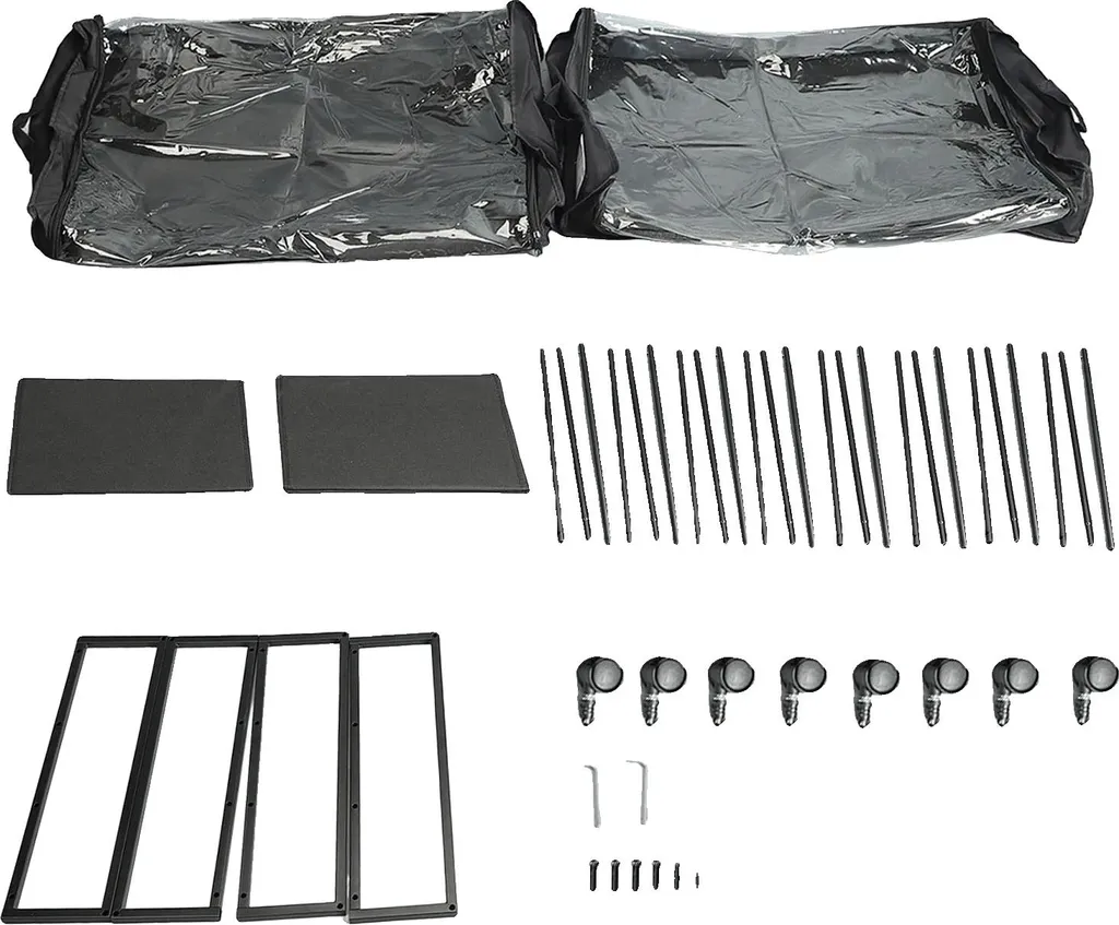 Contenitore Sottoletto Nero OFFERTA - Robusto, Capiente, Montaggio Top