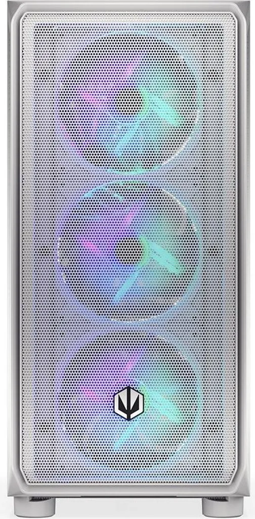 Case Gaming ENDORFY Arx 500 White ARGB - Airflow Estremo per GPU High-End