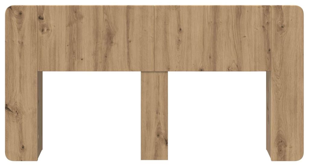 Möbel Kopfteile - Braun - CLORIS Kopfteil Schrank mit Speicher Artisan-Eiche Holzwerkstoff,22.1 Kg - 797737