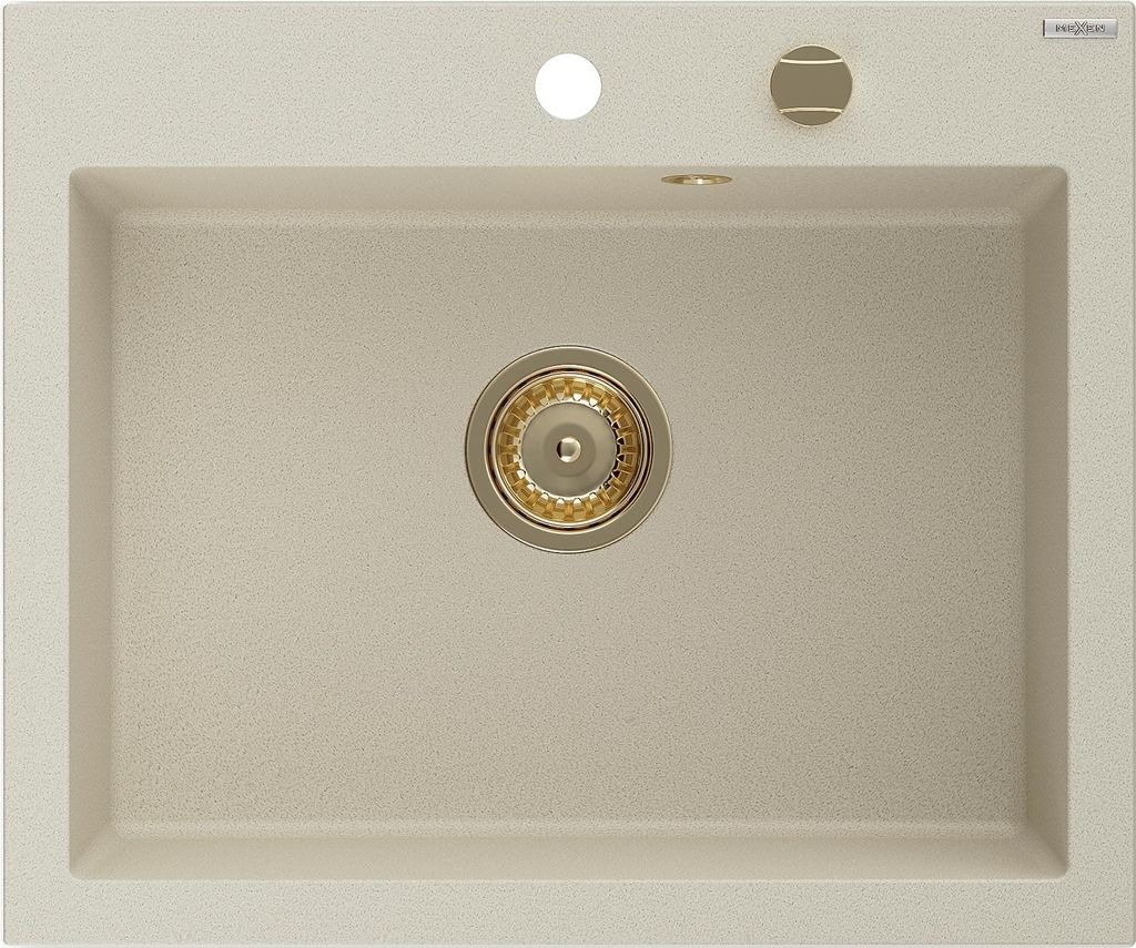 Mexen Elix lavello in granito a 1 vasca 600 x 500 mm, Immagine del prodotto 