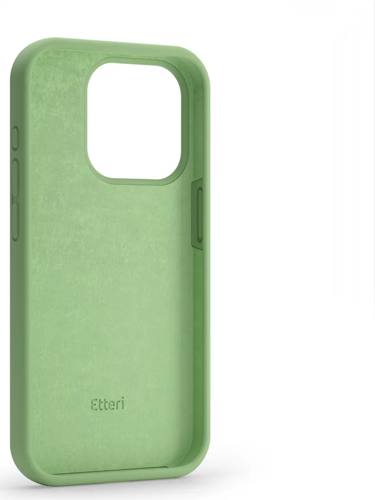Custodia Samsung S23 Plus Silicone Morbido Etteri Verde Pastello - 6