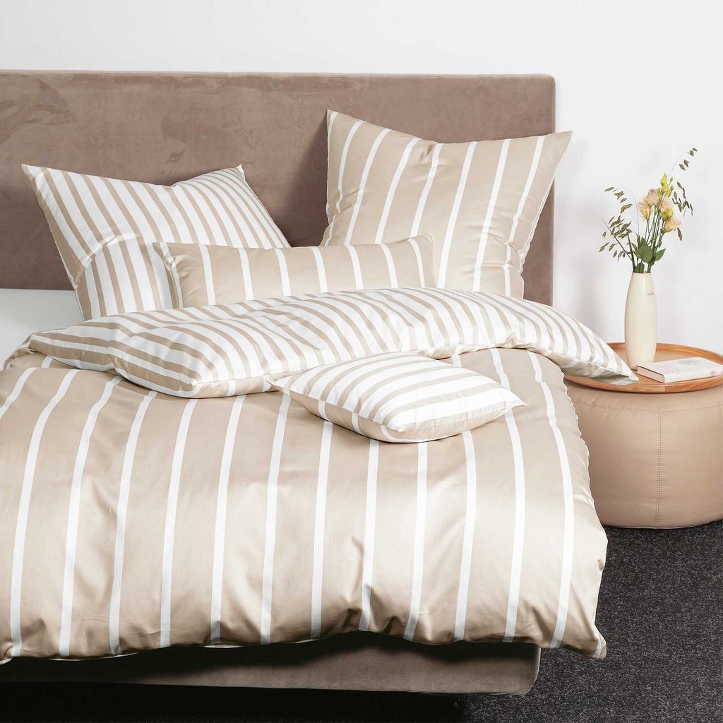 Bettwäsche 135x200+80x80 cm 39028-37 naturell Produktbild 