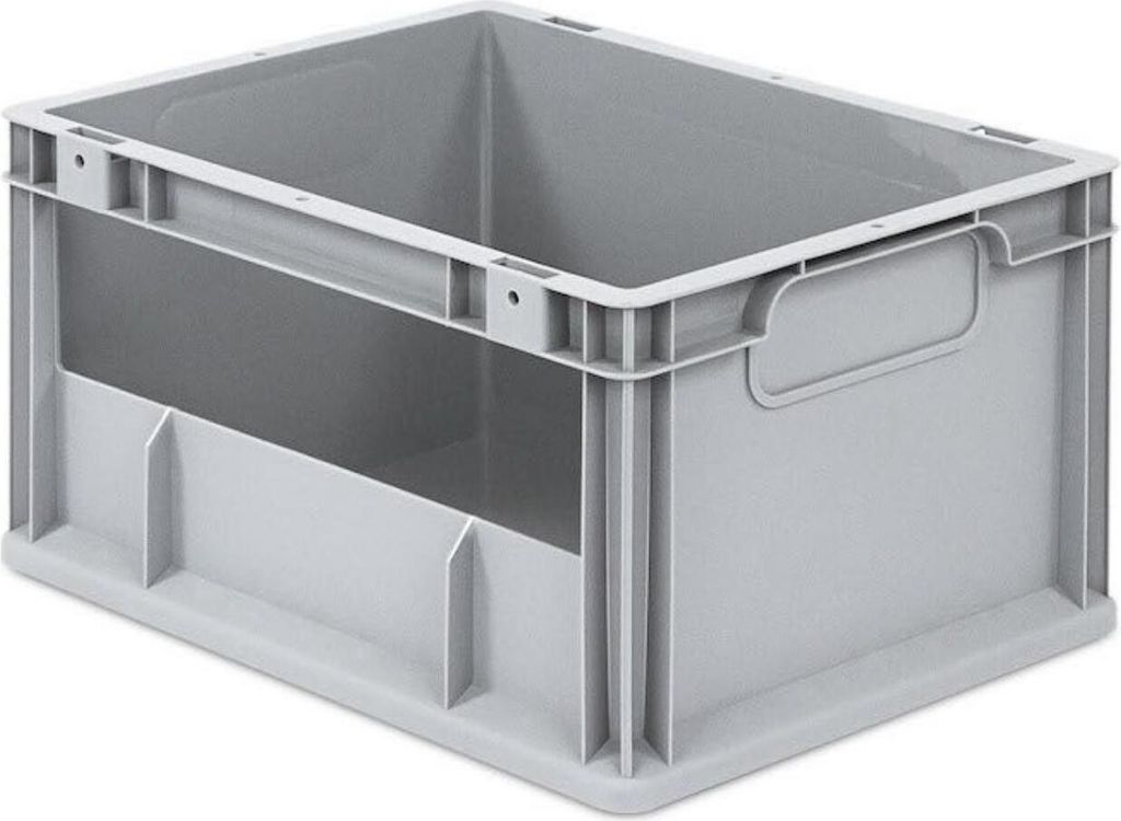 Eurobox NextGen Insight | HxBxT 22x30x40cm | 20 Liter | Seite offen | Eurobehälter, Transportbox, Transportbehälter, Stapelbehälter
