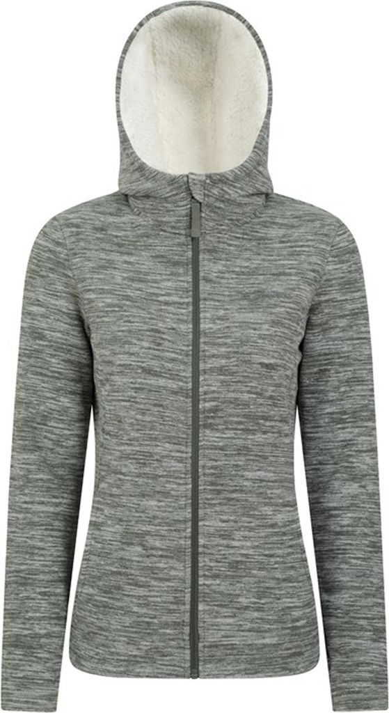 Mountain Warehouse - "Snowdonia" Hoodie mit durchgehendem Reißverschluss für Damen MW406 (42 DE) (Khakigrün)