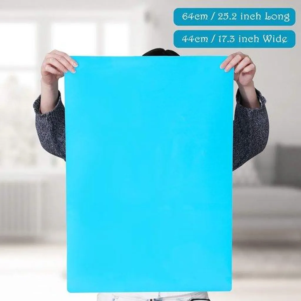 Tapis de Travail Silicone 65x45 cm - Sous-main Large pour Résine et DIY