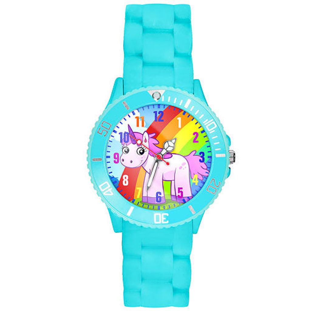 Taffstyle Kinder Ambanduhr Bunte Kinder Armbanduhr Silikon Produktbild 