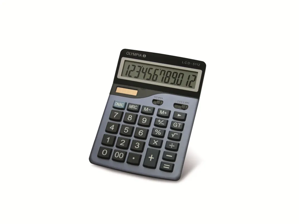 Olympia LCD-5112 Calcolatrice da Tavolo 12 Cifre | Olympia 941911005