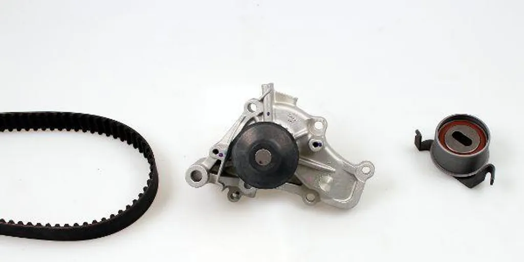 Pompe à eau HEPU PK77400 et kit courroies MD179030 pour Colt Lancer