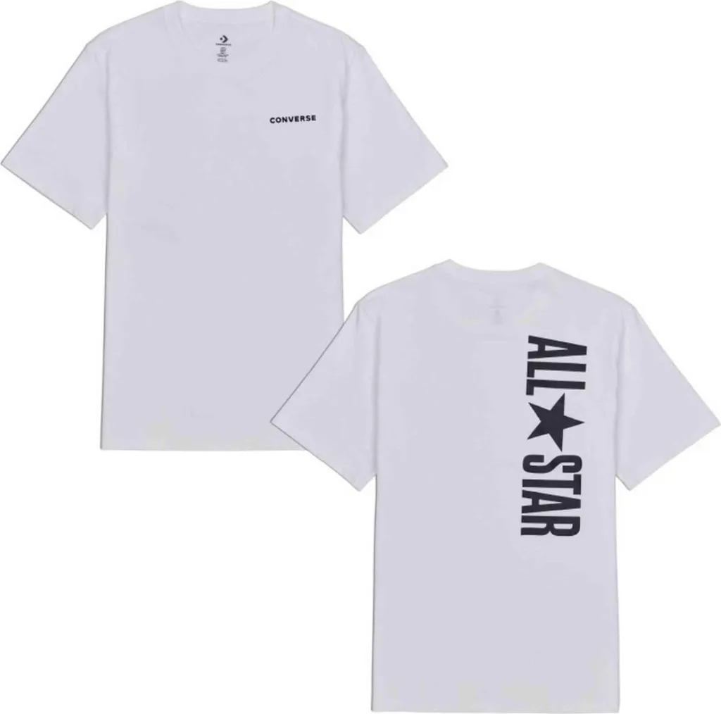 T-shirt Converse XL Noir - Ne se Déforme Pas - Modèle 10017432-A01