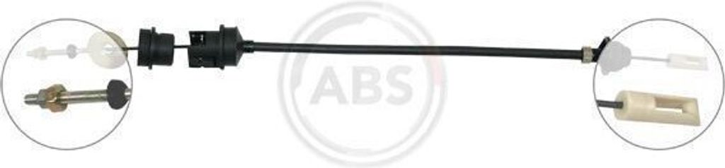 A.B.S. K20400 Kupplungsseil Seilzug für CITROËN ZX (N2)