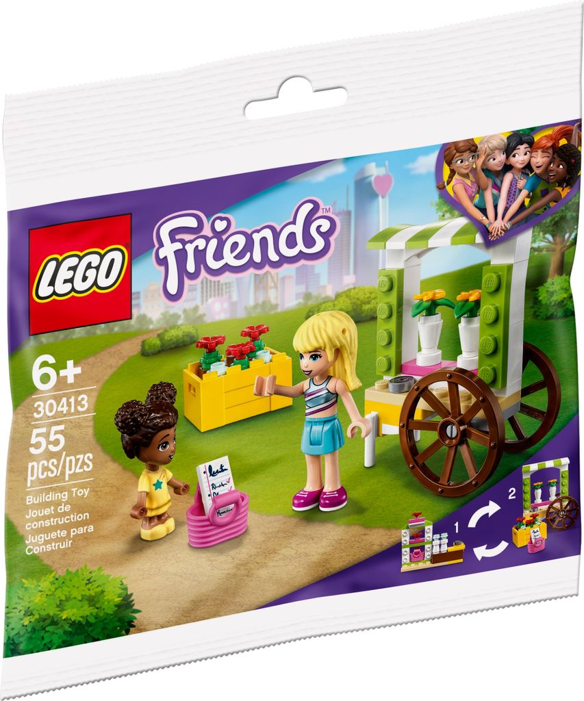 LEGO Friends Flower Cart - 30413, Bausatz, 6 Jahr(e), 55 Produktbild 