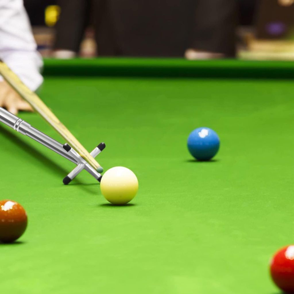 Billard Queue Stick Brücken-Set mit abnehmbaren Brückenköpfen - Billardtischzubehör für Zuhause und Clubs