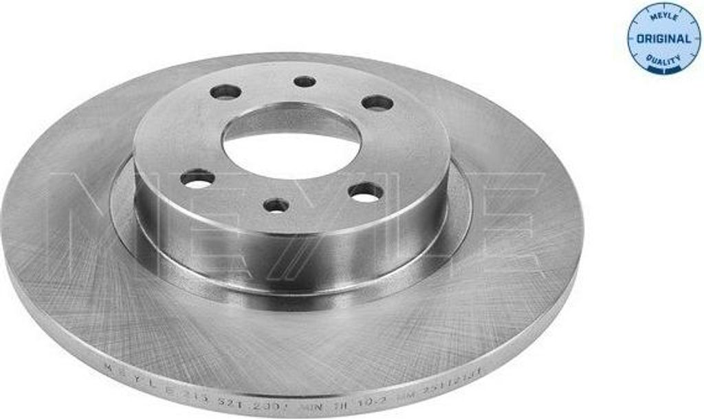 2x MEYLE Bremsscheibe 215 521 2002 vorne für FIAT 500 (312) PUNTO (188) 40 5mm