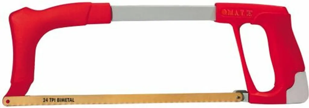 Seghetto Manuale OMAT 30 cm in Acciaio e Alluminio | Sicuro e Potente