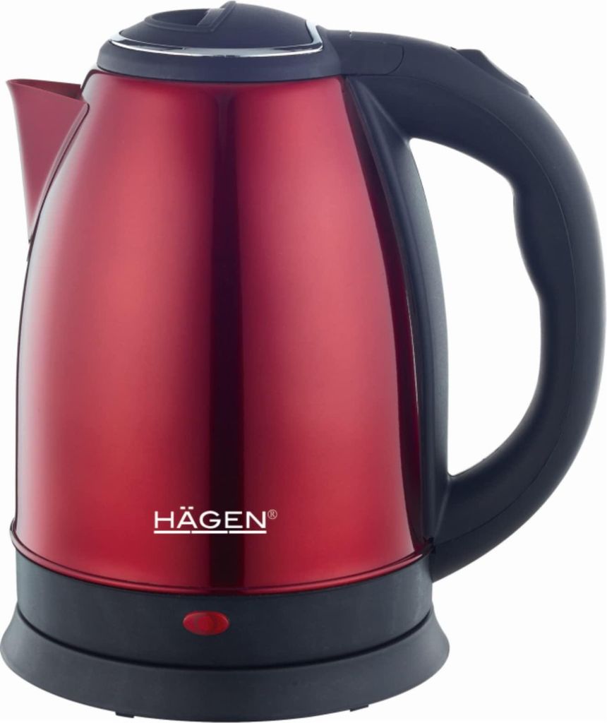 Hagen waterkoker - 1,8 liter, 1500W, roestvrij staal, Productafbeelding 