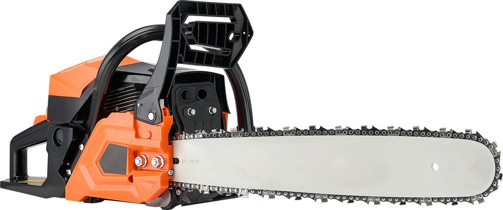 SucceBuy 62cc Benzin-Kettensäge Motorsäge 3,6PS 508mm 11800U/min für Holzarbeiten