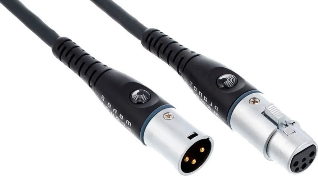 Câble XLR pour Microphone 1,5m D'Addario PW-M-05 Idéal Studio et Home