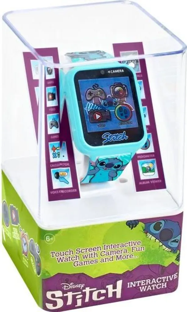 Orologio Bambini Interattivo LAS4027: Giochi e Selfie con Stitch