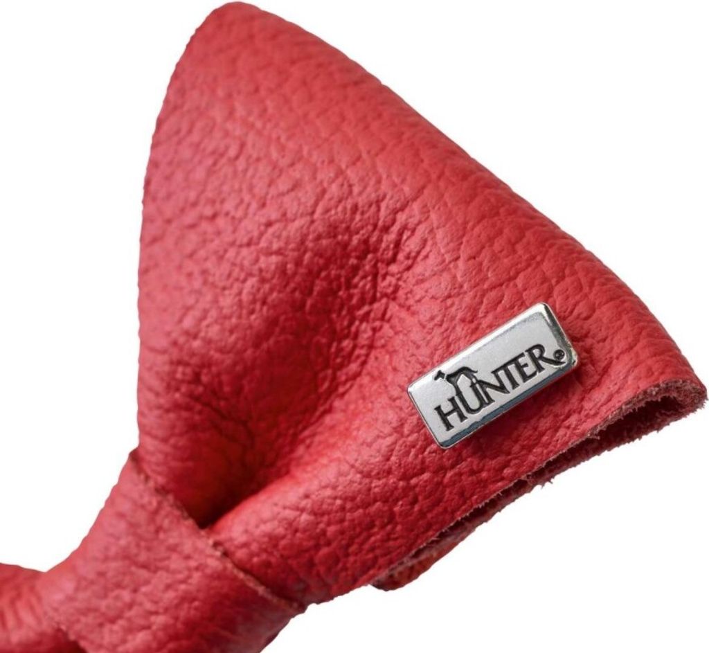 Hunter Halsband-Fliege Paris rot. Produktbild 2