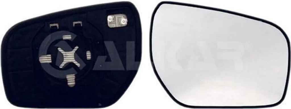 Miroir de rétroviseur extérieur pour Renault Koleos I côté passager