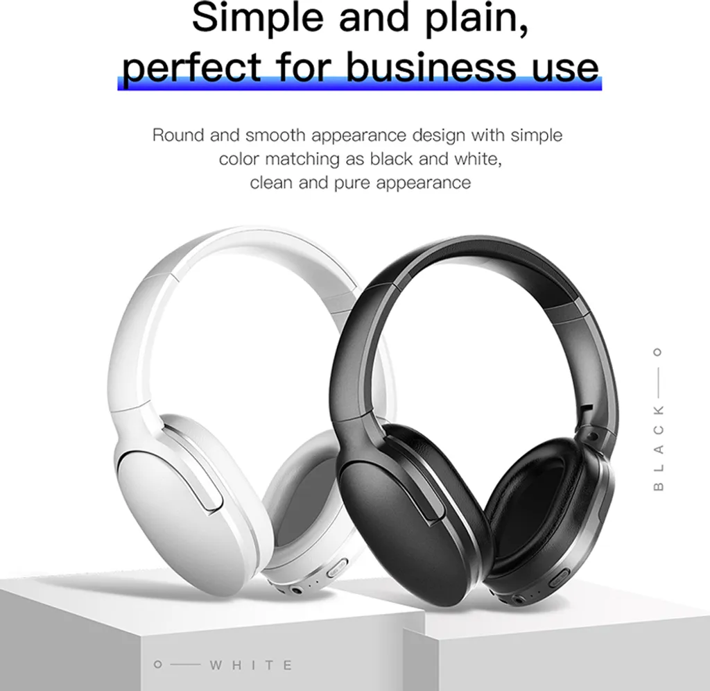 Baseus D02 Auricolari Bluetooth V5.0 Originali Nero - Audio Wireless - 2