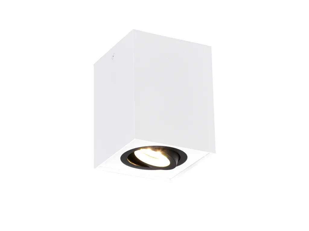 Apparecchio Soffitto Bianco Trio Biscuit 613000134 Design Cubico