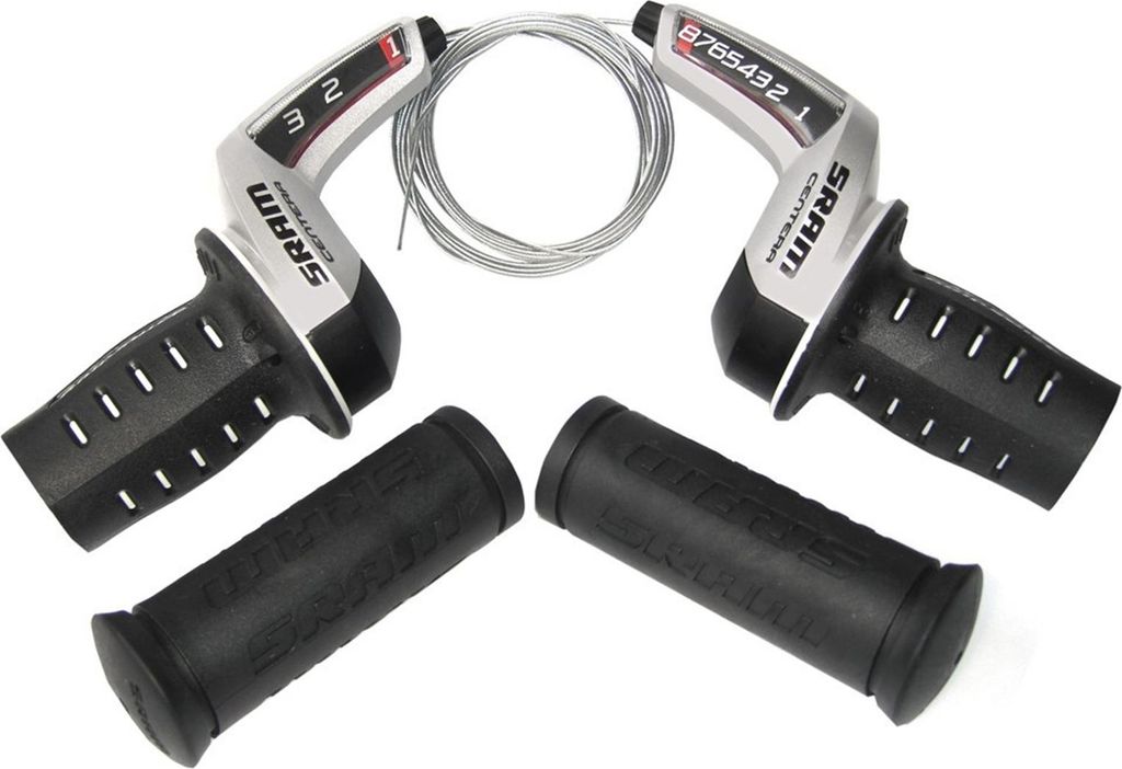 SRAM 00.0000.200.786 Drehgriffschalter-Set Centera 9-fach Produktbild 
