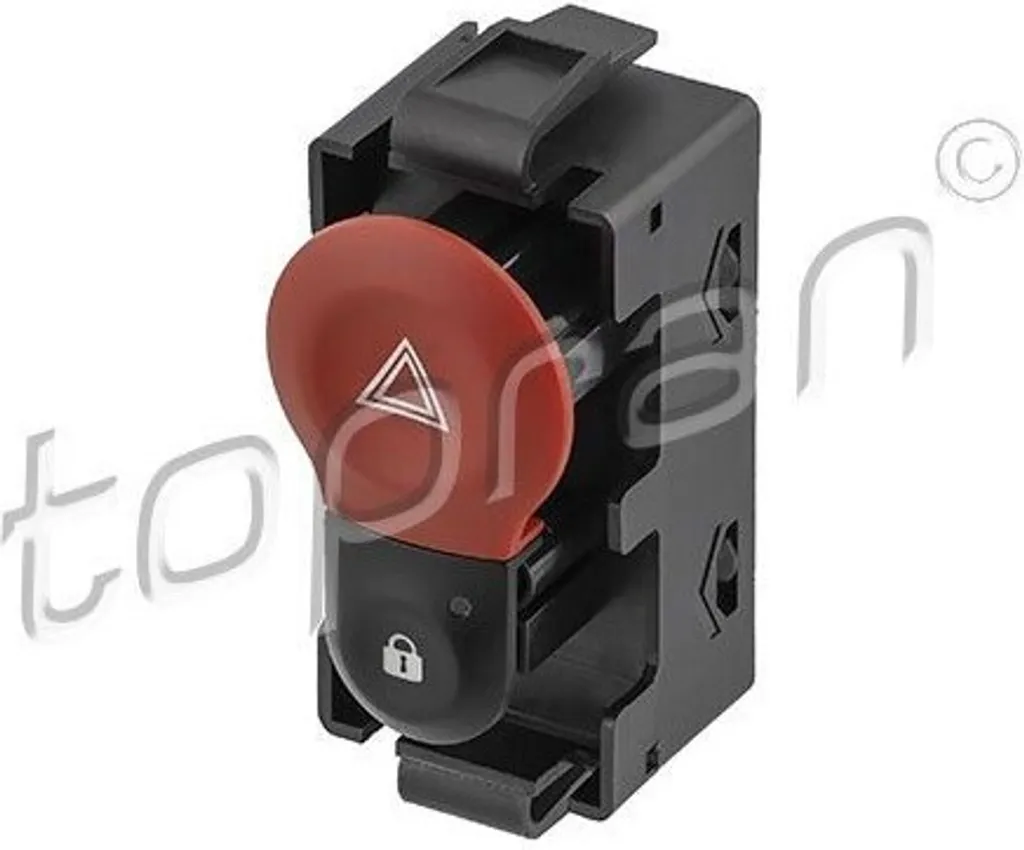 Pulsante Hazard Renault Kangoo II TOPRAN 702 299 | Ricambio OE 252105246R