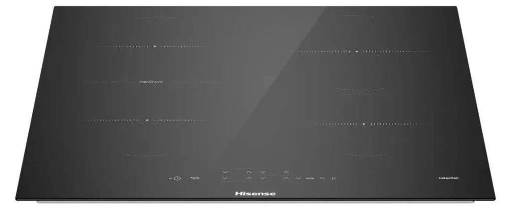Table induction Hisense 4 feux 7200W noire : cuisinez vite et sans risque