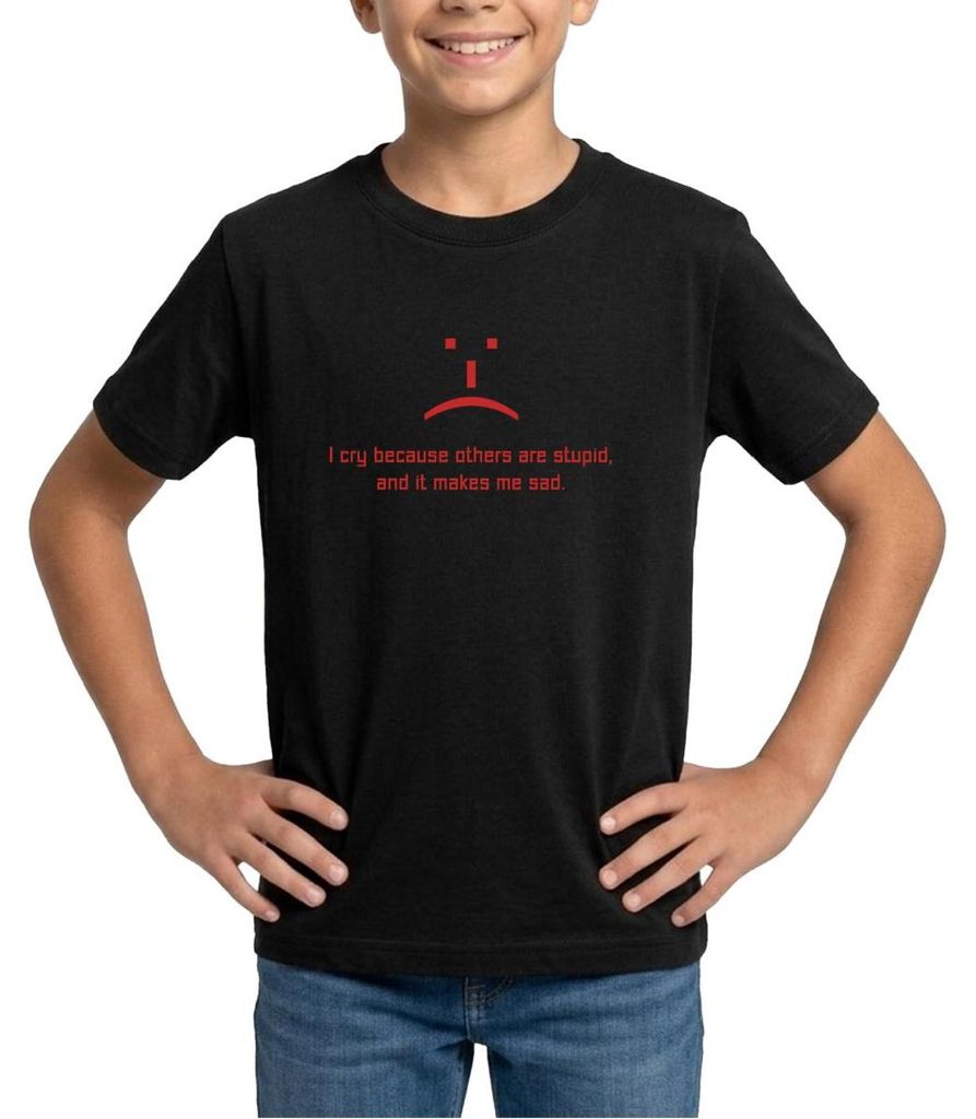 Spreadshirt The Big Bang Theory Sheldon Sprüche Lustig Teenager T-Shirt, 134/146 (9-11 Jahre), Schwarz