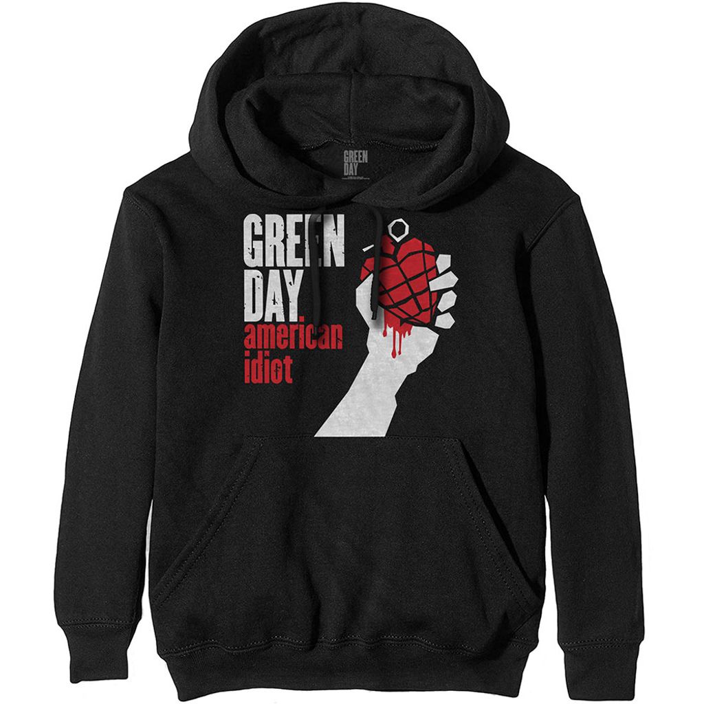 Green Day American Idiot Black XL Hoodie Produktbild 