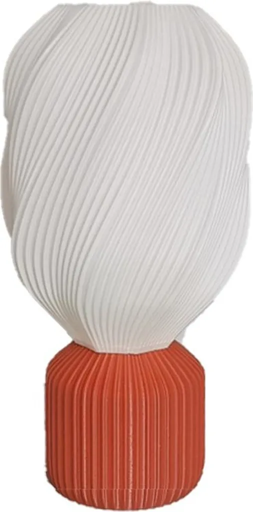 Lampe à Poser Design 3D avec Intensité Réglable et Socle Contemporain