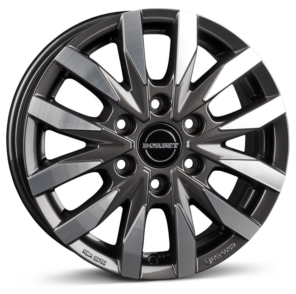 Borbet Felge CW6 6.5x17 ET48 6x1397 ANTP für Hyundai Staria6x1397 ANTP für Hyundai Staria Aluräder