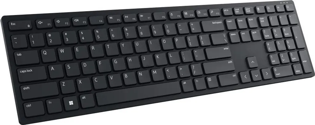 Clavier Dell KB500 sans fil pour bureau efficace mise en page CZ Noir
