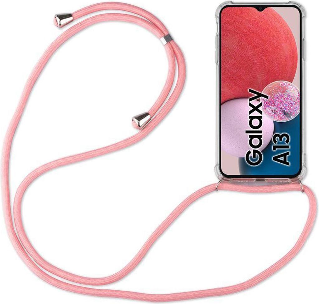 Handykette für Samsung Galaxy A13 Handyhülle mit Band Schutz Hülle Handy Tasche