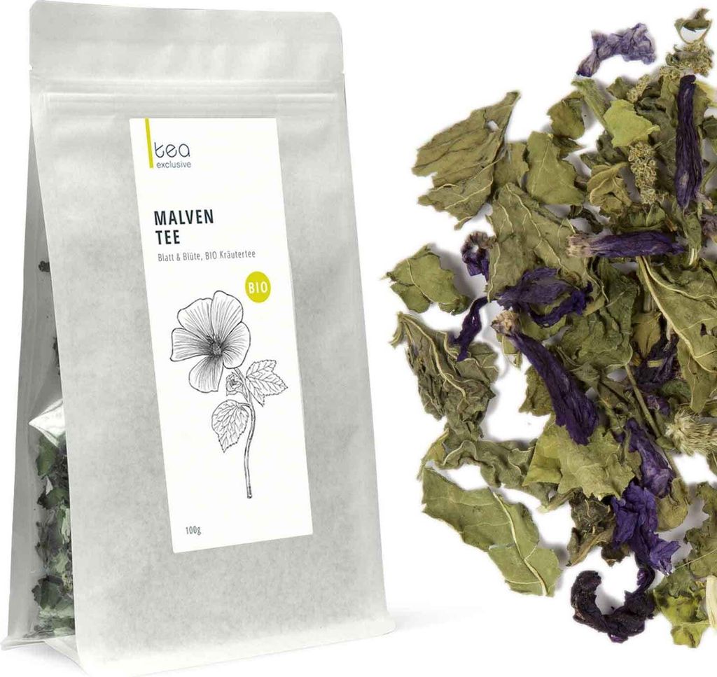 Malventee, Blaue Malve, BIO Kräutertee, 100g