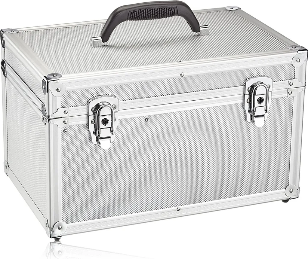 Mallette Efalock aluminium renforcé avec compartiments pour ciseaux