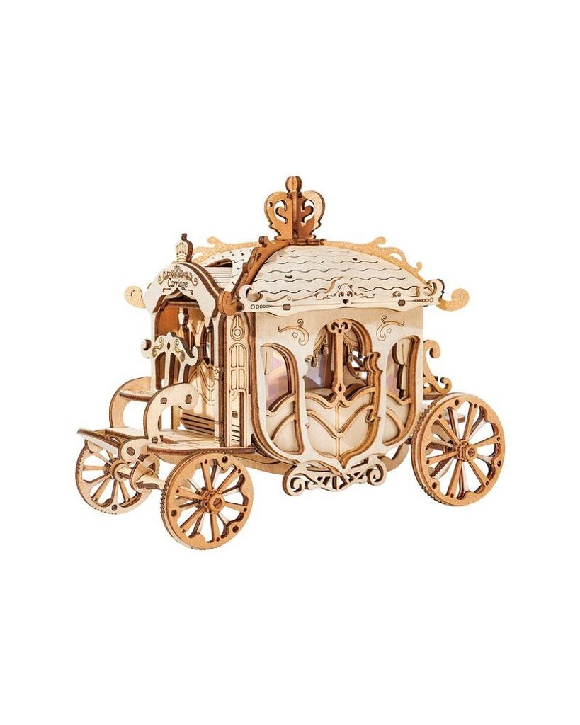 Puzzle 3D Carriages, RoLife, Wood, 92 dielikov Obrázok produktu 