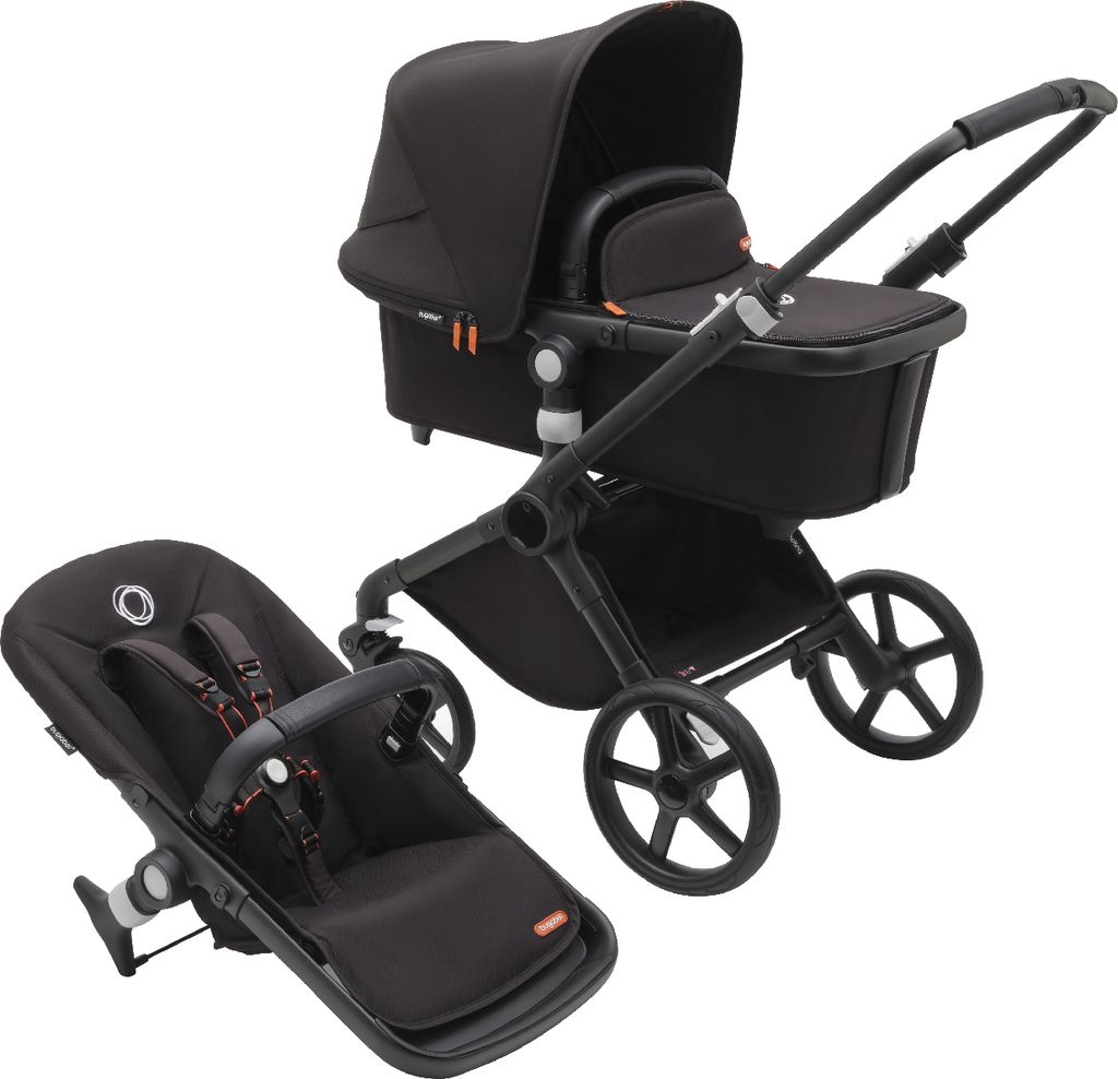 Bugaboo Fox Cub Kinderwagen 2-in-1 - Black / Midnight Black Produktbild 